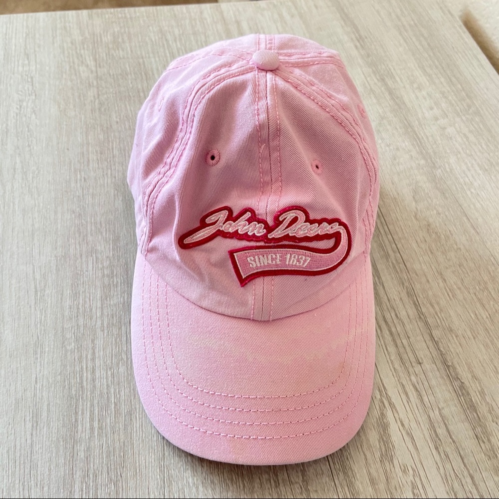 John Deere Pink Baseball Cap
